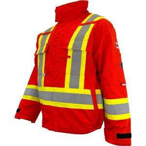 Atlas Guardian® FR/AR 4” Hi Vis Bomber Jacket