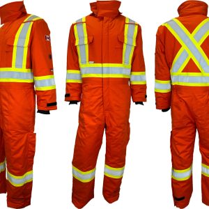 Atlas Guardian® FR/AR 4” Hi Vis Insulated Coverall