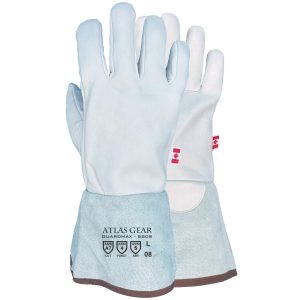 Atlas GuardMax® Leather Utility Gloves w/ Gauntlet Cuff