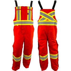 Atlas Guardian® FR/AR 4” Hi Vis Insulated Bibs