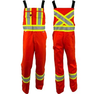 Atlas Guardian® FR/AR 4” Hi Vis Summer Bibs