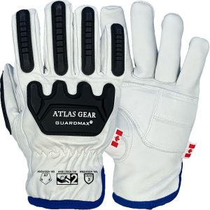 Atlas GuardMax® Leather Impact Gloves w/ Padded Palm