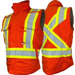 Atlas Guardian FR/AR 4” Hi Vis Insulated Vest - Style 21944OR