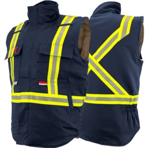FR/AR Insulated Bomber Vests by Atlas Workwear - Style 2194