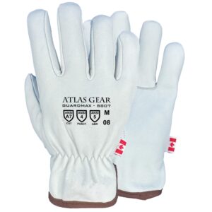 GuardMax Leather Utility Gloves by Atlas Workwear - S807/W807