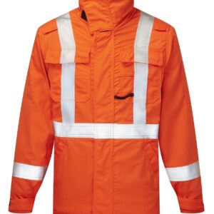 Westex Ultrasoft 7oz. Hi-Vis FR Shell Jacket by IFR Workwear - Style USO413